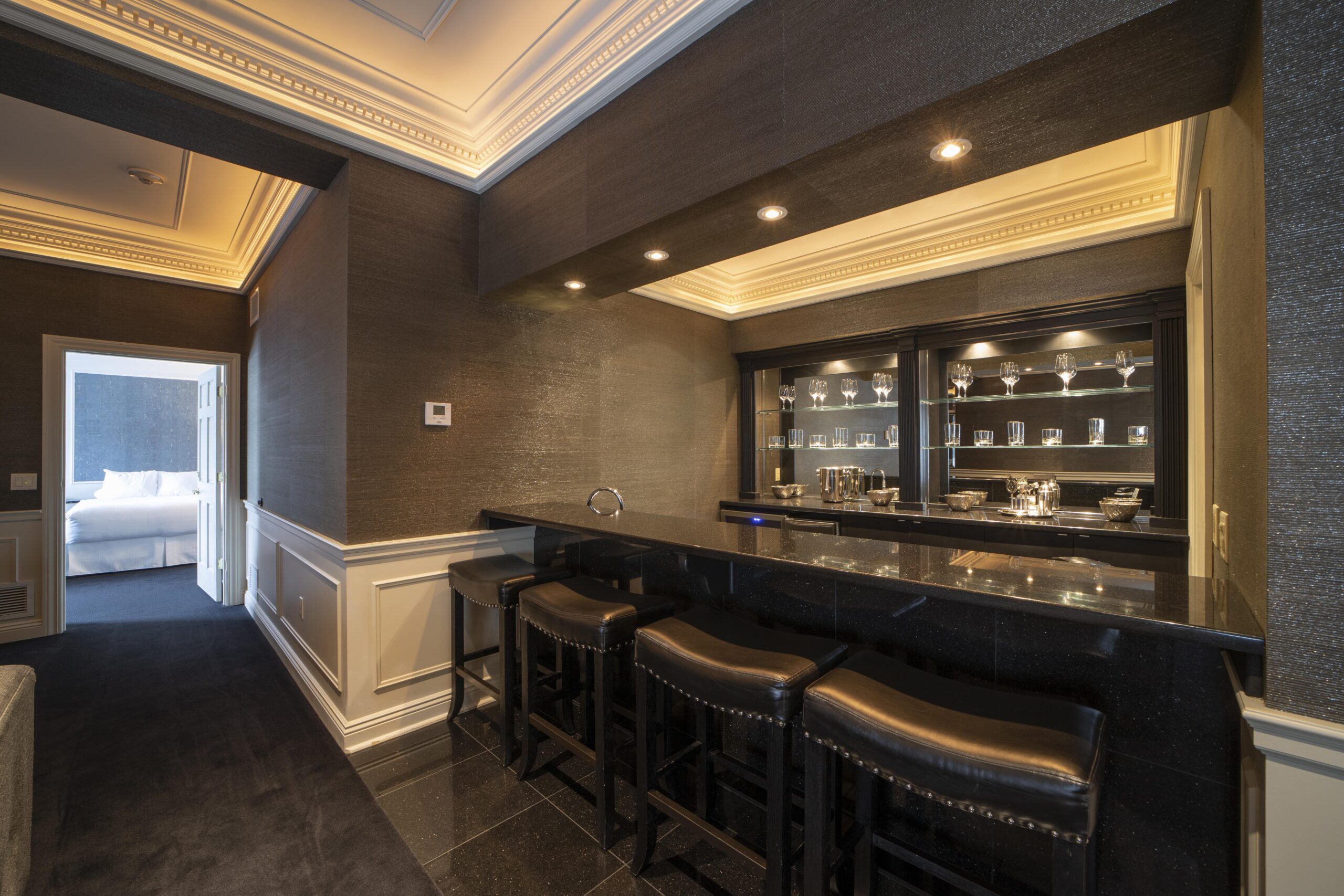 Presidential suite interior