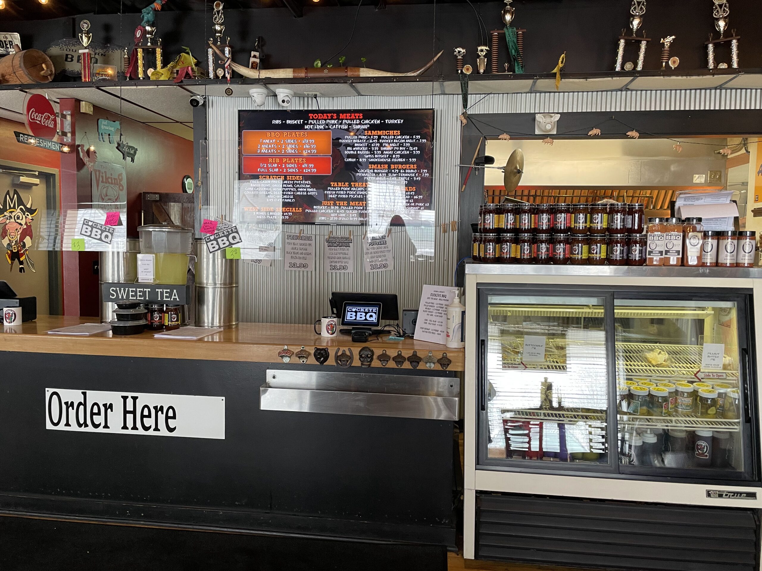 BBQ and creamery store in Ohio