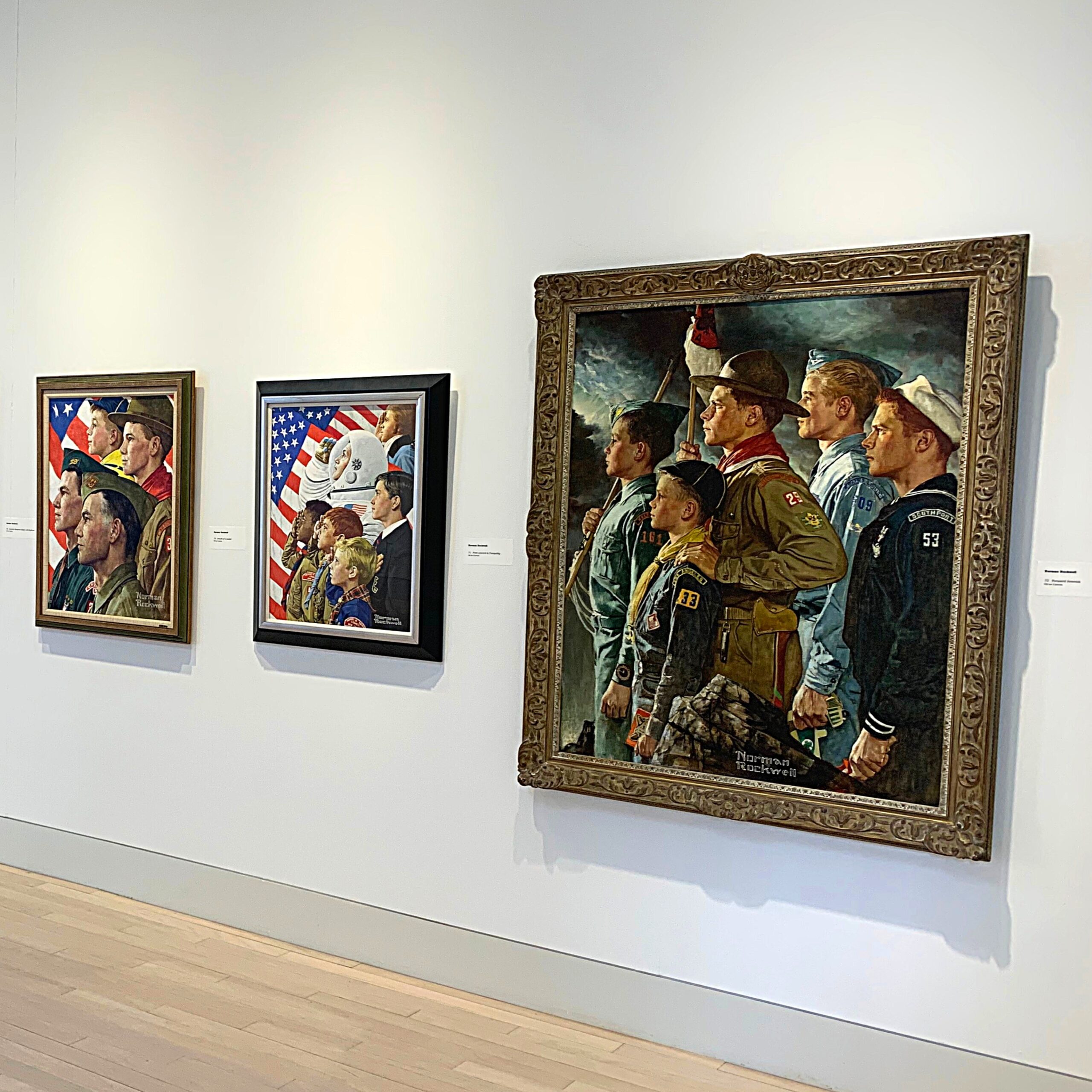 Norman Rockwell Exhibit Medici Museum of Art Warren Ohio